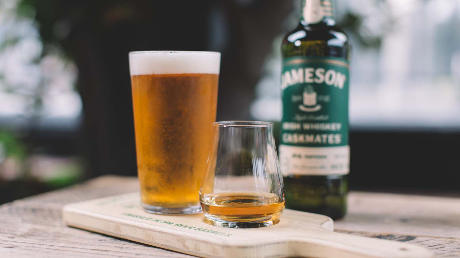 Jameson Caskmates IPA Edition Simbiose O Cão Engarrafado
